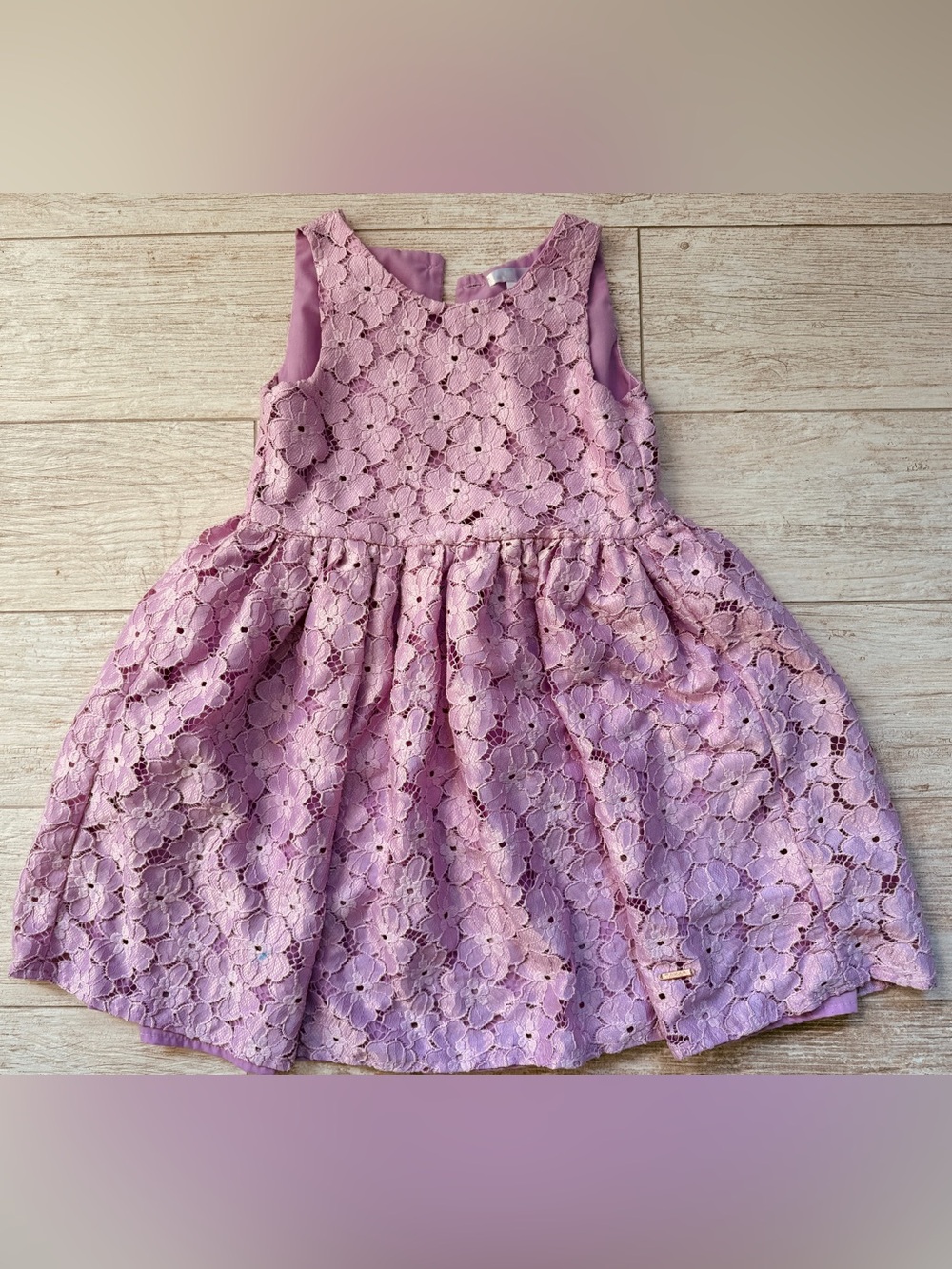 5T Pink/Purple Lace Dress